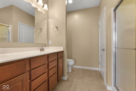 Bathroom at 4808 Ozark Lane, Indianapolis, IN