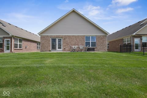 Backyard at 4808 Ozark Lane, Indianapolis, IN