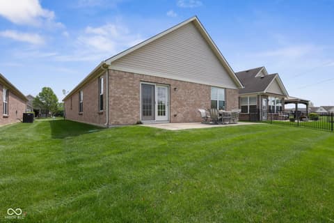 Backyard at 4808 Ozark Lane, Indianapolis, IN