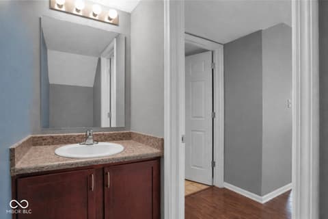 Bathroom at 6445 Spring Flower Drive, Indianapolis, IN