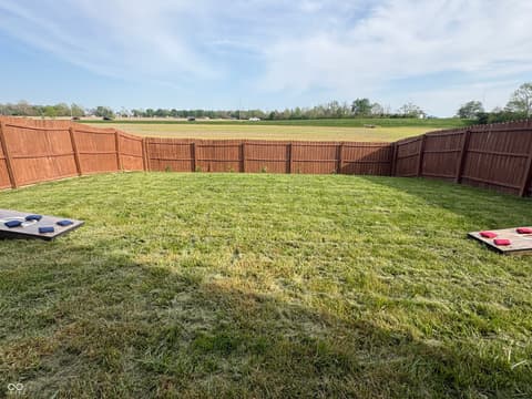 Yard at 1627 Carriage Circle, Shelbyville, IN