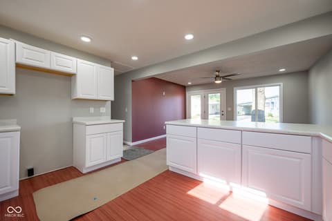 Kitchen at 2036 Van Bibber Lake Estate, Greencastle, IN