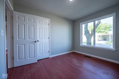 Bedroom at 2036 Van Bibber Lake Estate, Greencastle, IN