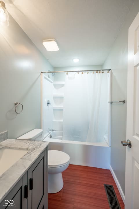 Bathroom at 2036 Van Bibber Lake Estate, Greencastle, IN