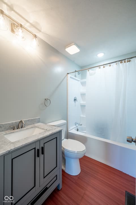 Bathroom at 2036 Van Bibber Lake Estate, Greencastle, IN