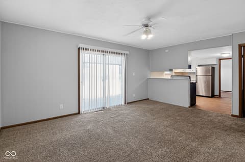 Living room at 724 N Bazil Avenue, Indianapolis, IN