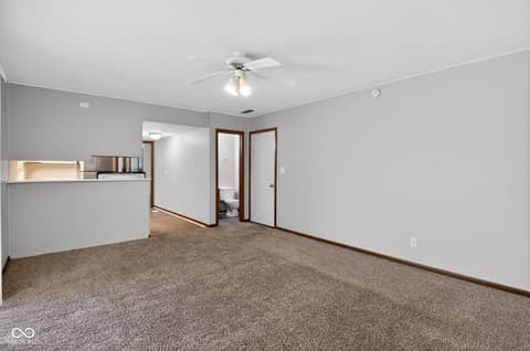 Living room at 724 N Bazil Avenue, Indianapolis, IN