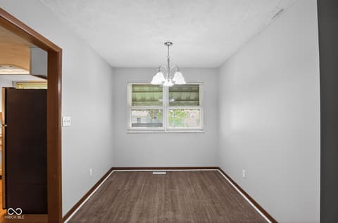 Dining room at 724 N Bazil Avenue, Indianapolis, IN