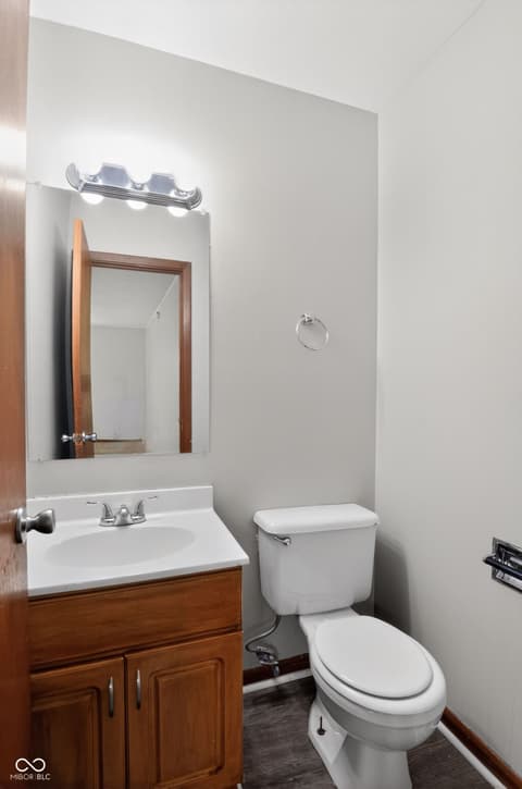 Bathroom at 724 N Bazil Avenue, Indianapolis, IN