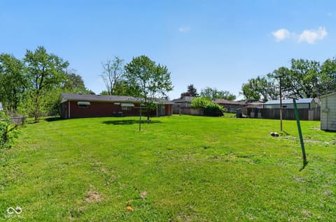Yard at 724 N Bazil Avenue, Indianapolis, IN