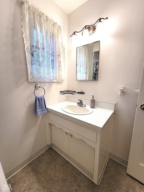 Bathroom at 741 Greenlee Drive, Indianapolis, IN