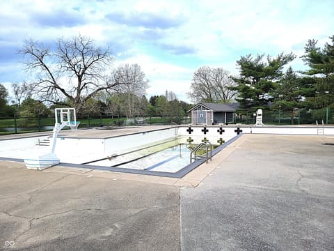 Pool at 741 Greenlee Drive, Indianapolis, IN