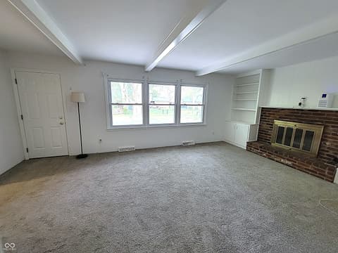 Living room at 741 Greenlee Drive, Indianapolis, IN