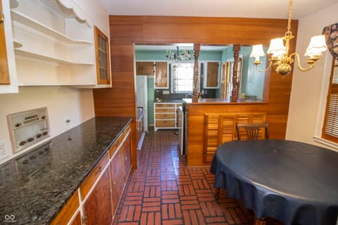 Dining room at 6040 S High School Road, Indianapolis, IN