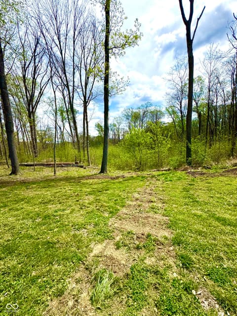 Yard at 3300 Carmel Ridge Lane, Morgantown, IN