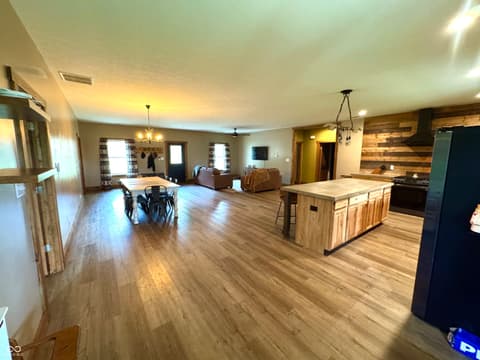 Kitchen at 3300 Carmel Ridge Lane, Morgantown, IN