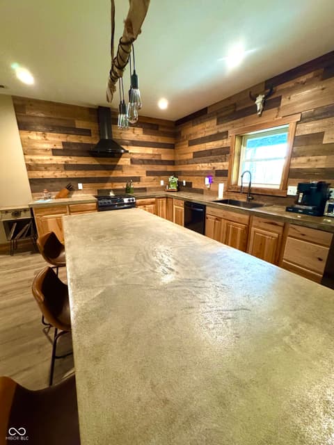 Kitchen at 3300 Carmel Ridge Lane, Morgantown, IN