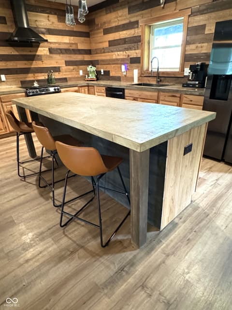 Kitchen at 3300 Carmel Ridge Lane, Morgantown, IN
