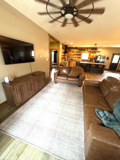 Living room at 3300 Carmel Ridge Lane, Morgantown, IN