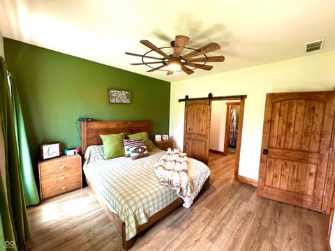 Bedroom at 3300 Carmel Ridge Lane, Morgantown, IN