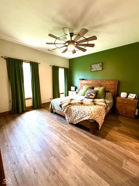 Bedroom at 3300 Carmel Ridge Lane, Morgantown, IN