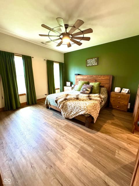 Bedroom at 3300 Carmel Ridge Lane, Morgantown, IN