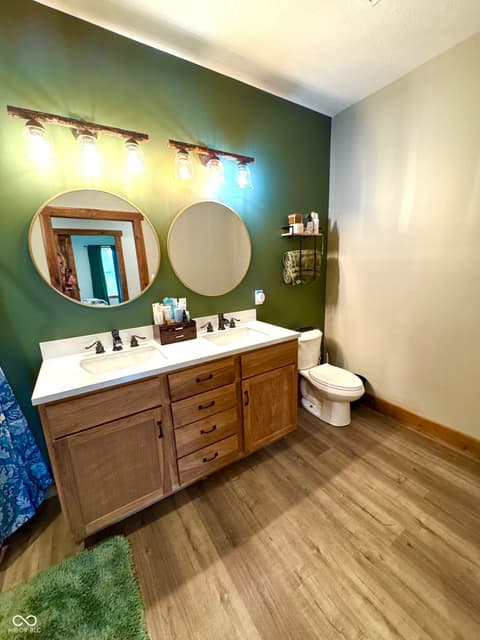 Bathroom at 3300 Carmel Ridge Lane, Morgantown, IN