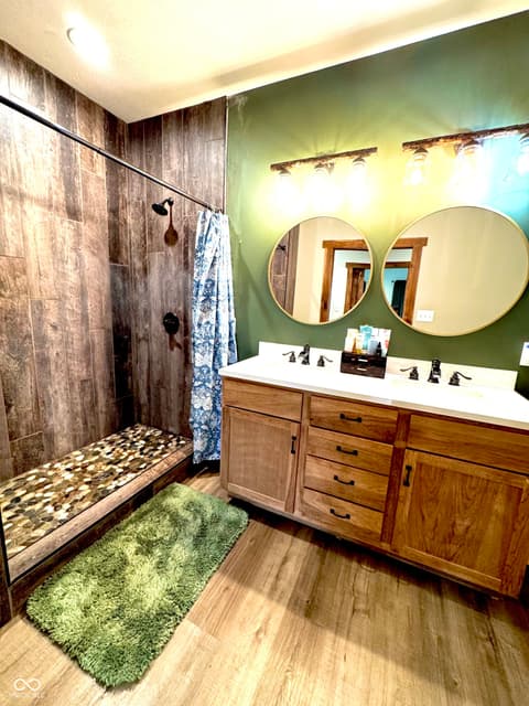 Bathroom at 3300 Carmel Ridge Lane, Morgantown, IN