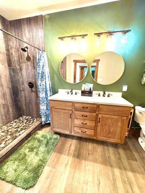 Bathroom at 3300 Carmel Ridge Lane, Morgantown, IN