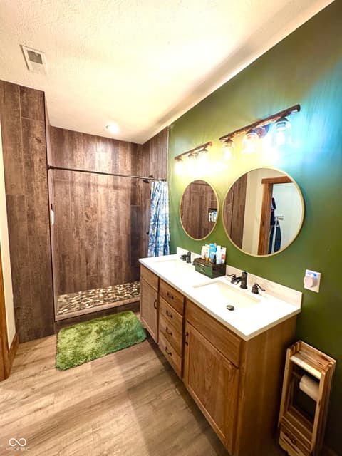 Bathroom at 3300 Carmel Ridge Lane, Morgantown, IN