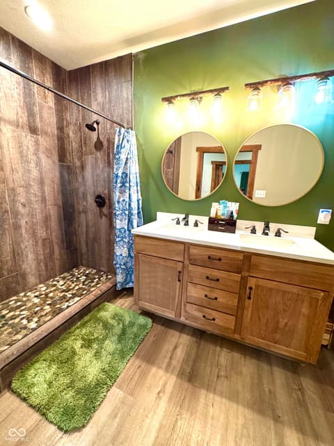 Bathroom at 3300 Carmel Ridge Lane, Morgantown, IN