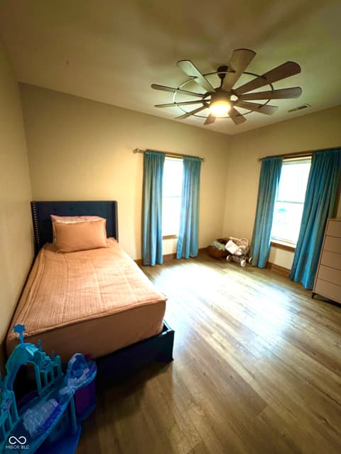 Bedroom at 3300 Carmel Ridge Lane, Morgantown, IN