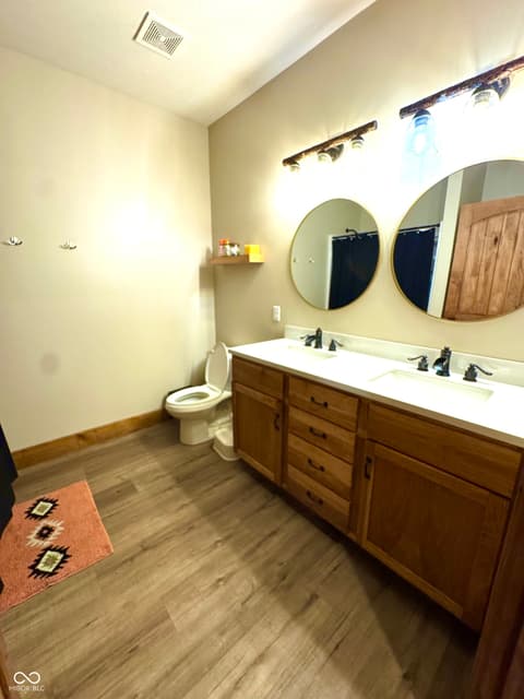Bathroom at 3300 Carmel Ridge Lane, Morgantown, IN