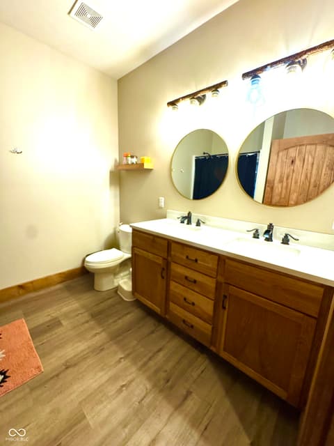 Bathroom at 3300 Carmel Ridge Lane, Morgantown, IN