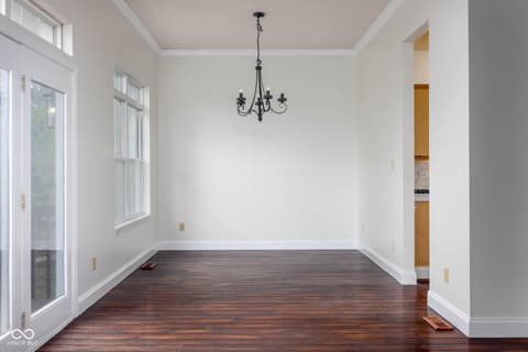 Dining room at 2254 S Olde Mill Drive, Bloomington, IN