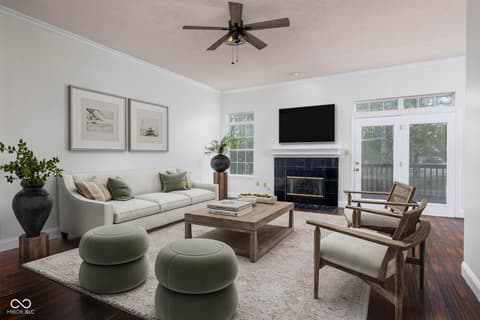 Living room at 2254 S Olde Mill Drive, Bloomington, IN
