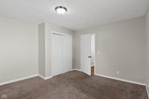 Bedroom at 3737 Deloss Street, Indianapolis, IN