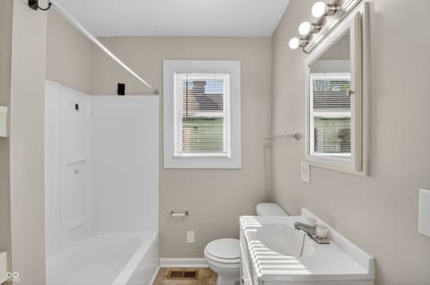 Bathroom at 3737 Deloss Street, Indianapolis, IN