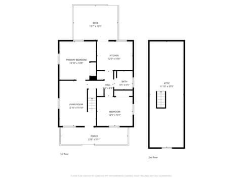 Floor Plan — 3737 Deloss Street, Indianapolis, IN
