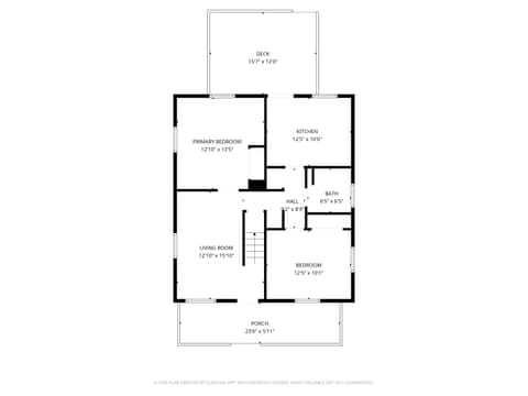 Floor Plan — 3737 Deloss Street, Indianapolis, IN