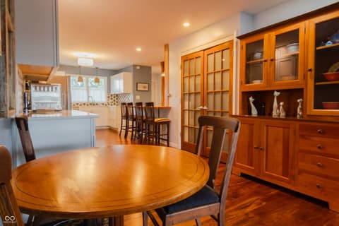 Dining room at 2101 Elizaville Road, Lebanon, IN