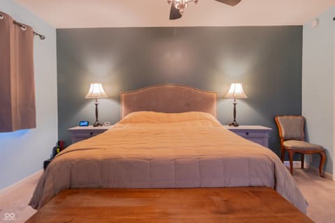 Primary bedroom at 2101 Elizaville Road, Lebanon, IN