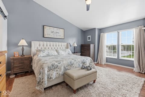 Bedroom at 721 Creston Point Circle, Indianapolis, IN