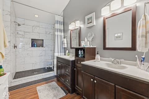 Bathroom at 721 Creston Point Circle, Indianapolis, IN