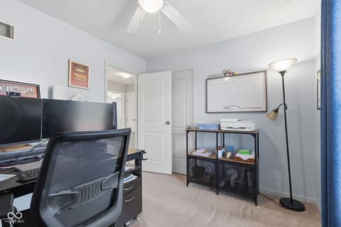Home office at 721 Creston Point Circle, Indianapolis, IN