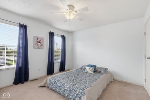 Bedroom at 721 Creston Point Circle, Indianapolis, IN