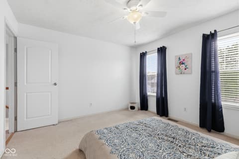 Bedroom at 721 Creston Point Circle, Indianapolis, IN