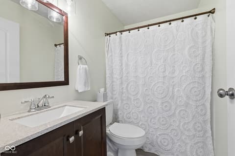 Bathroom at 721 Creston Point Circle, Indianapolis, IN
