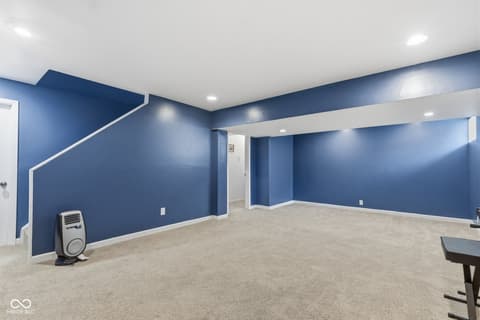 Basement at 721 Creston Point Circle, Indianapolis, IN