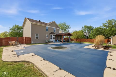Pool at 721 Creston Point Circle, Indianapolis, IN